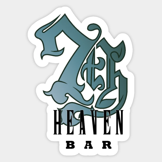 7th Heaven Bar Sticker by AggroViking